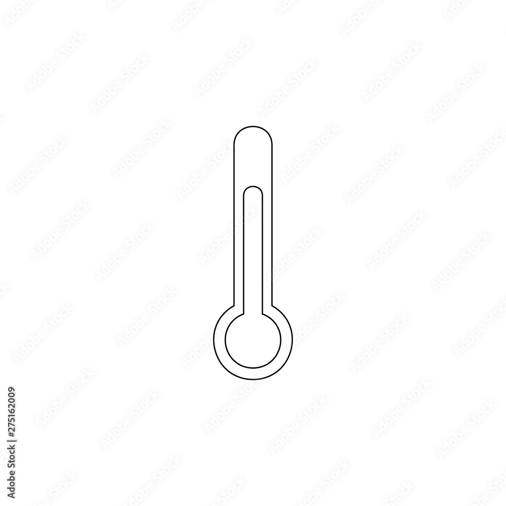 Aufkleber thermometer icon. element of web for mobile concept and web apps icon. outline, thin line icon for w