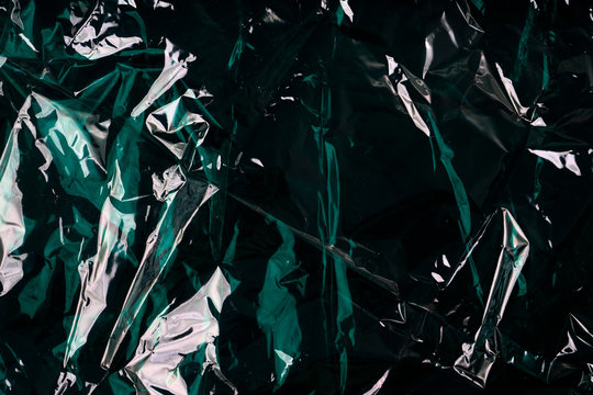 green cellophane paper background texture