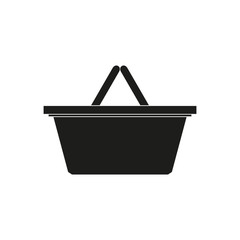 Icon of shopping cart. Vector illustration