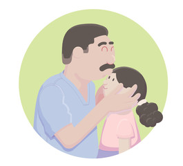 Father's Kiss