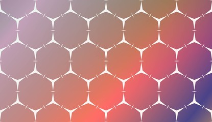 Template Background With Curved Line. Vector Illustration. Abstract Blurred Gradient. For Flyer, Screen, Business Presentation