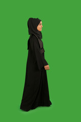 Portrait of an arab woman.