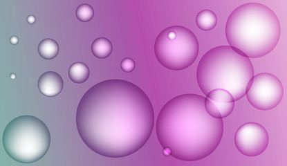 Template with drops. For creative templates, cards, color covers set. Vector illustration.