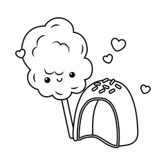 Sweet and delicious food design