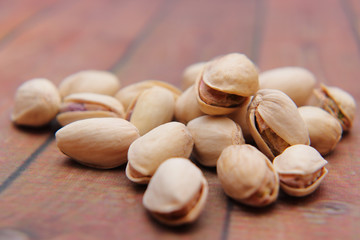 Pistachio nuts - a symbol of wealth in ancient Persia.