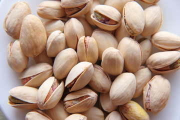 Pistachio nuts - a symbol of wealth in ancient Persia.