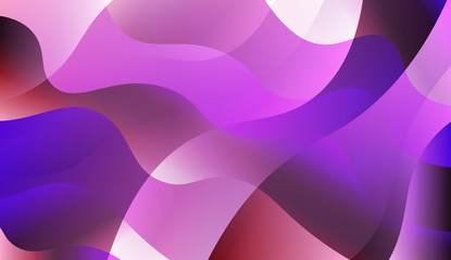 Wave Abstract Background. For Creative Templates, Cards, Color Covers Set. Vector Illustration.