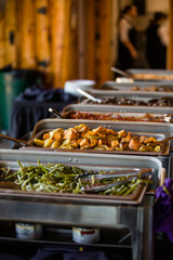 Dinner Buffet with Sweet Potatoe