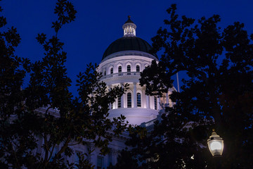 California State Capital at Night-01