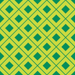 Abstract rhombus tile seamless pattern. Vector illustration.