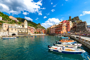 Fototapeta na wymiar Vernazza, Cinque Terre, Italien 
