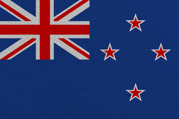 New Zealand fabric flag