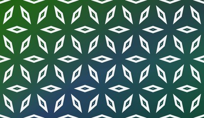Fototapeta premium Modern Pattern With Curved Line. Geometric Elements. Blurred Gradient Background. Design For Screen, Presentation, Wallpaper. Holiday Object. Vector Illustration
