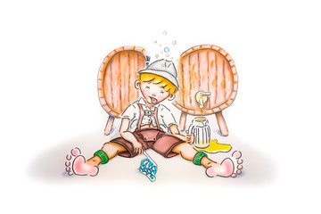 Baju - Zu viel Bier. Dein erstes Maß vergisst du nie. 