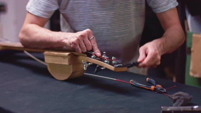 Bass guitar parts replacement
