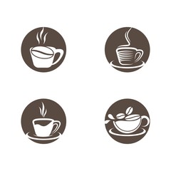 Coffee vector icon illustration design