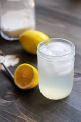 Obraz na płótnie Canvas Glass of Lemonade