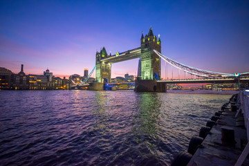 Landscape of Tower Bridge, London, United Kingdom