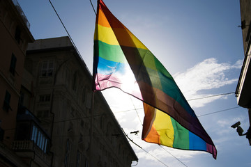 Gay Pride in Genova Italy