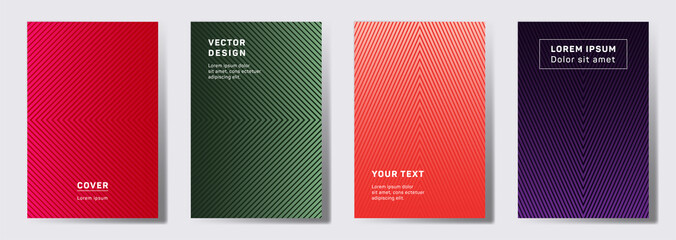 Geometric lines patterns with edges, angles.