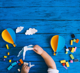 Creative colourful kid's background