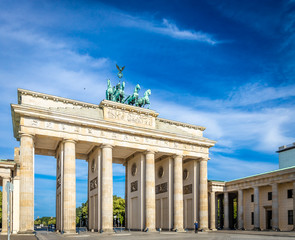 Brandenburg gate in summer day, Berlin © Alexey Fedorenko
