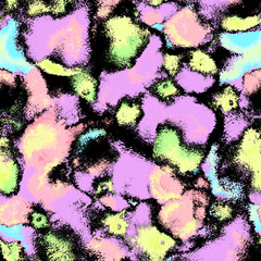 surreal psychedelic brush texture surrealistic seamless pattern