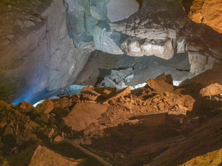 Cathedral Cavern State Park near Guntersville, Alabama, USA