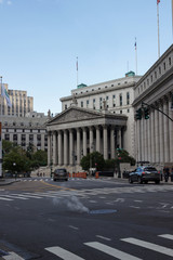Fototapeta na wymiar New York, NY / USA - May/27/2019: Courthouse in Manhattan.