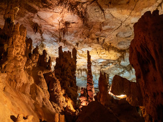 Cathedral Cavern State Park near Guntersville, Alabama, USA