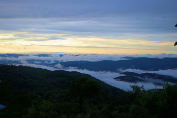 Mountain tops