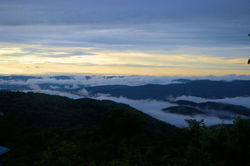 Fototapeta premium Mountain tops