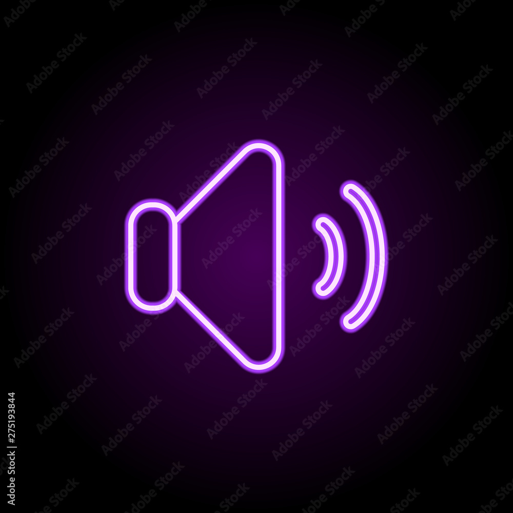 Poster premium sign neon icon. elements of web set. simple icon for websites, web design, mobile app, info 