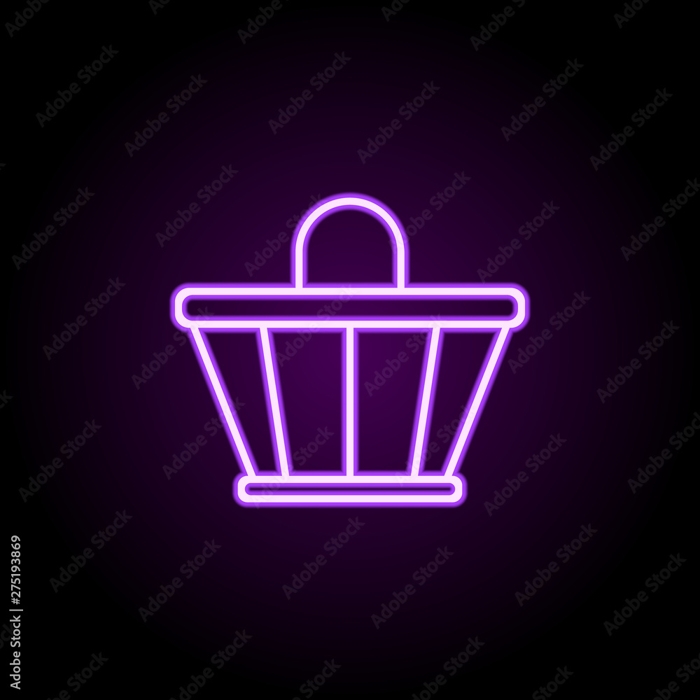 Aufkleber login sign neon icon. elements of web set. simple icon for websites, web design, mobile app, info gr