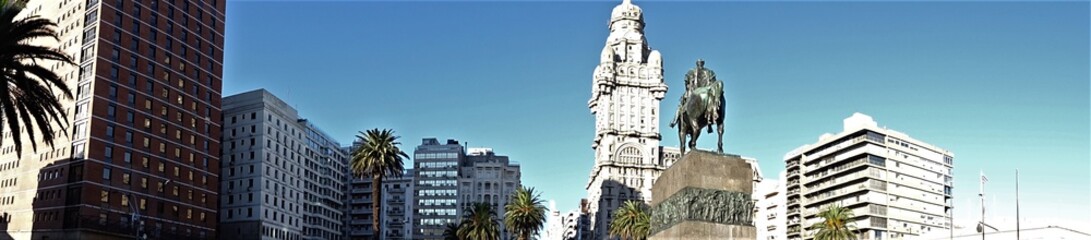  Palacio Salvo is an emblematic building in the city of Montevideo. Uruguay