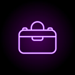 arrow up neon icon. Elements of web set. Simple icon for websites, web design, mobile app, info graphics