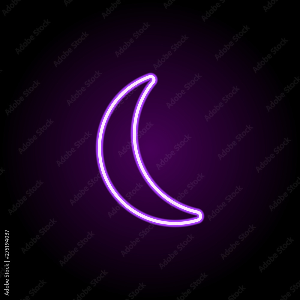 Aufkleber administrative documents neon icon. elements of web set. simple icon for websites, web design, mobil
