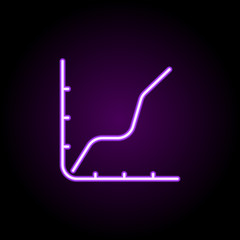 tag neon icon. Elements of web set. Simple icon for websites, web design, mobile app, info graphics