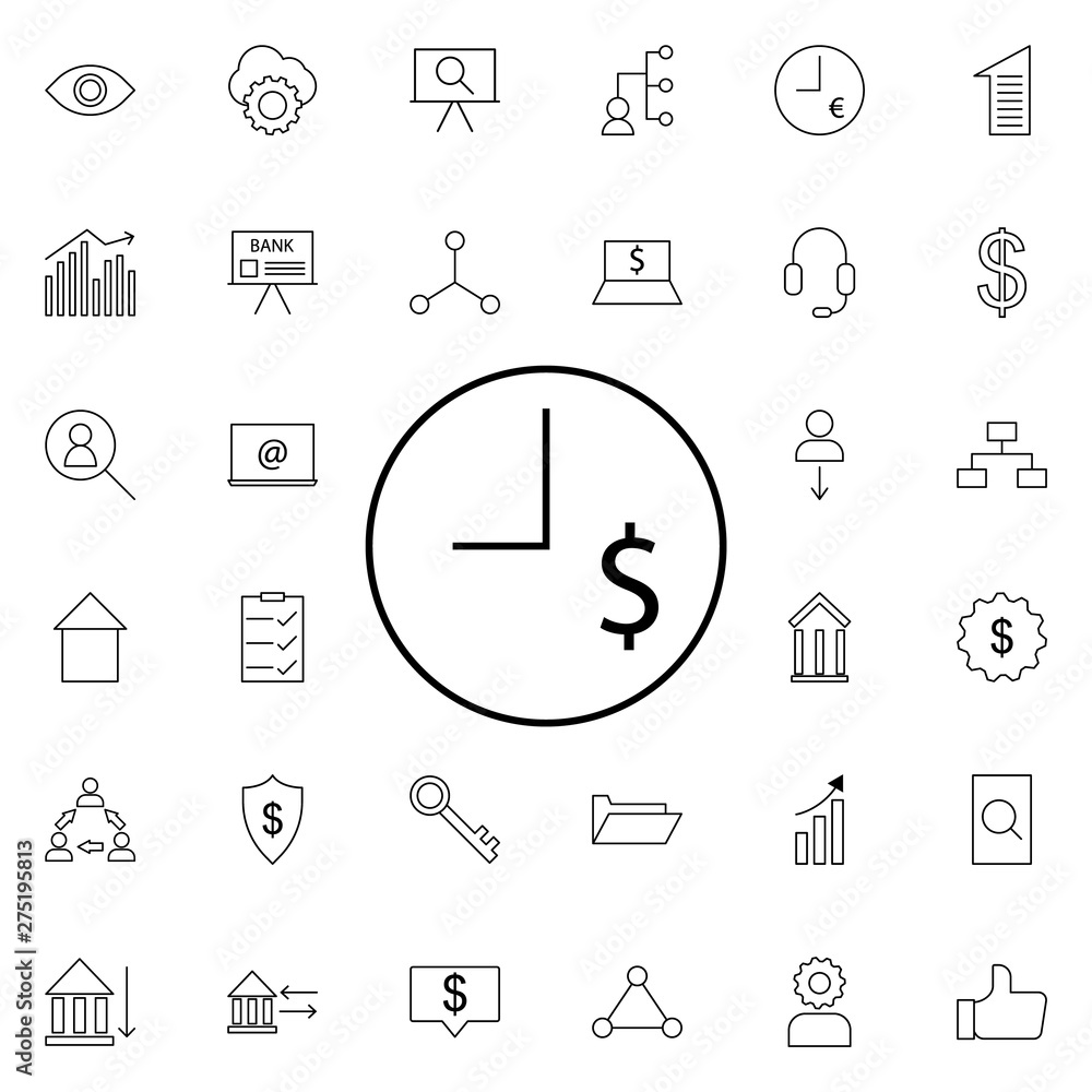 Poster phone replacement icon. universal set of business for website design and development, app developmen