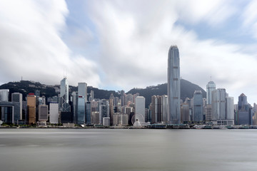 Hong Kong harbour.