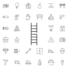 staircase, sunrise icon. Universal set of construction for website design and development, app development