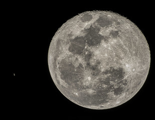 Moon & Saturn