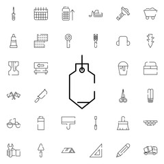 sinker icon. Universal set of construction for website design and development, app development