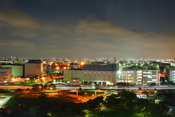 Fototapeta premium 川崎マリエン 夜景