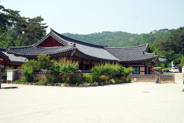 Naklejka premium Unjusa Buddhist Temple, South Korea