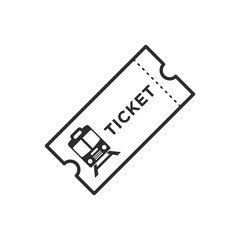 Ticket icon template black color editable. Ticket style vector sign isolated on white background. Simple logo vector illustration for graphic and web design.