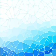 Obraz na płótnie Canvas Abstract vector image. blue pebbles background - Vektorgrafik. eps 10