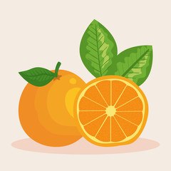 fresh orange fruit organic nutrition