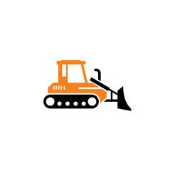 Obraz na płótnie Canvas Heavy vehicle related icon on background for graphic and web design. Simple illustration. Internet concept symbol for website button or mobile app.