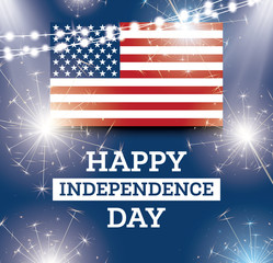 4th of July United States National Independence Day.